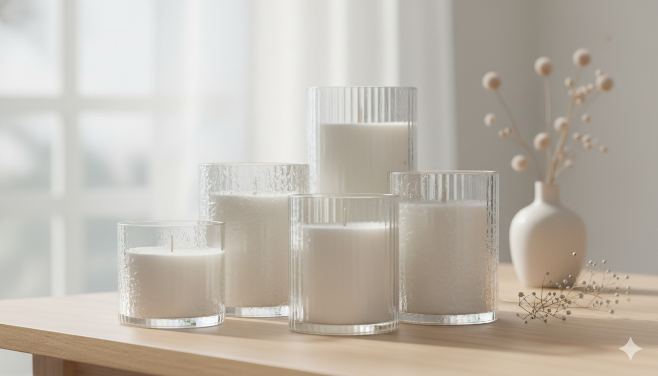 Frosted Glass Edition kaarsen