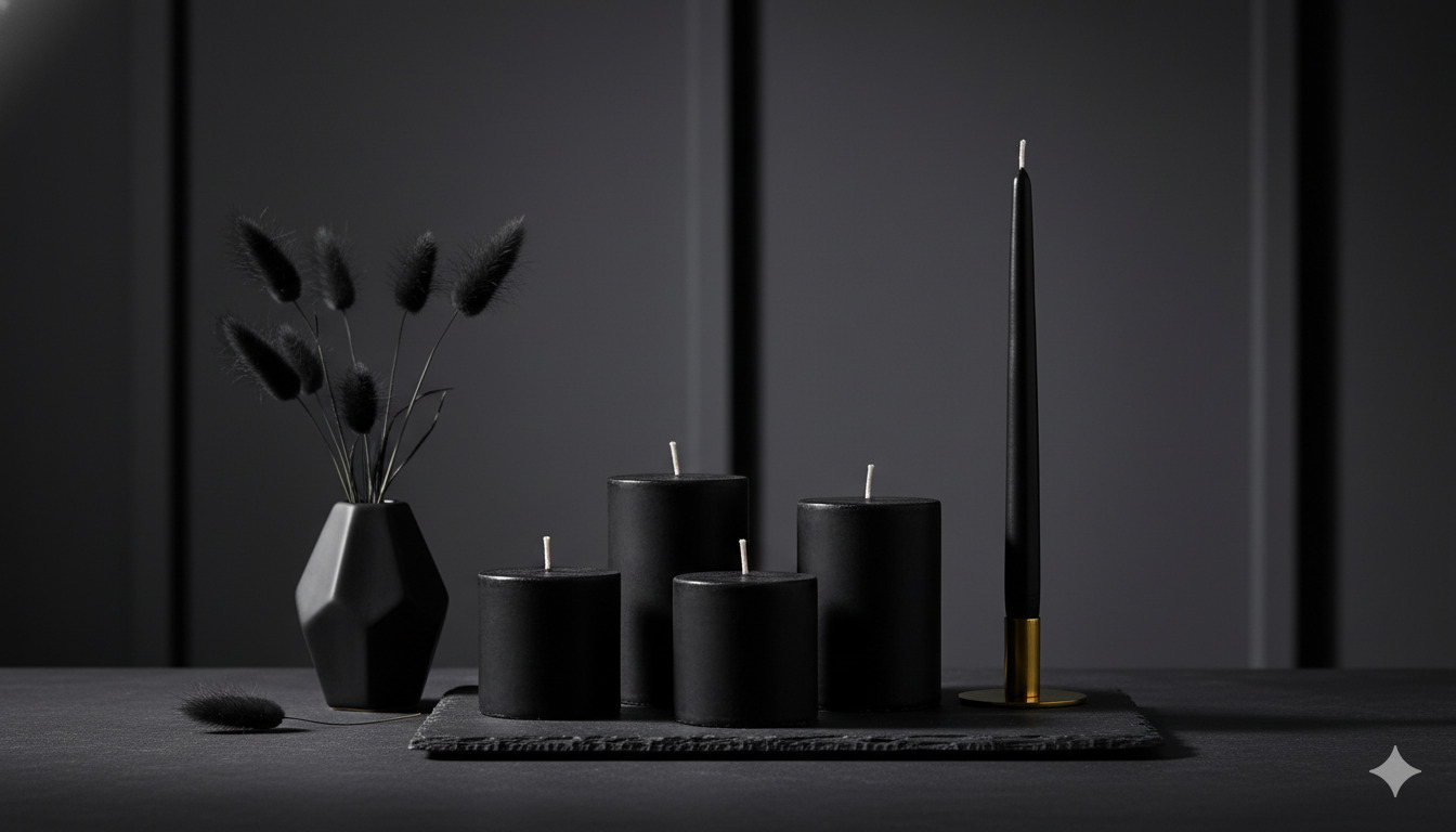 Matte Black Edition kaarsen